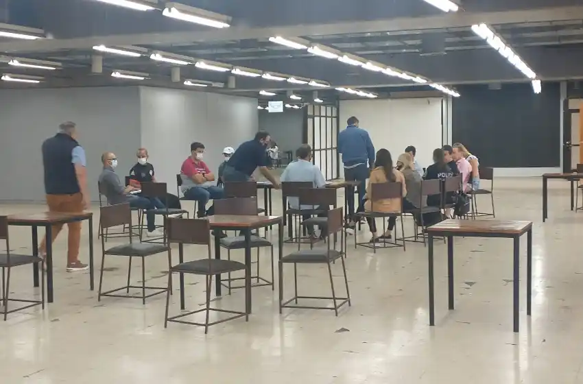 Recorrida y reunión clave por el estadio José María Minella