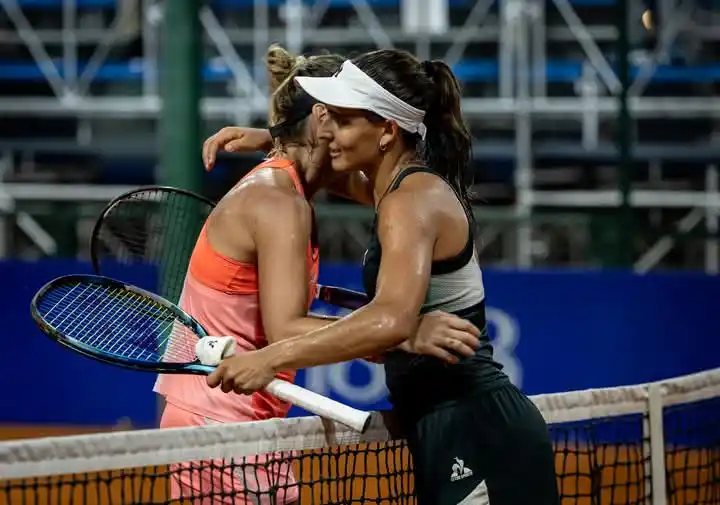 La venadense hizo un gran partido ante la mejor raqueta argentina, pero se despidió del certamen-