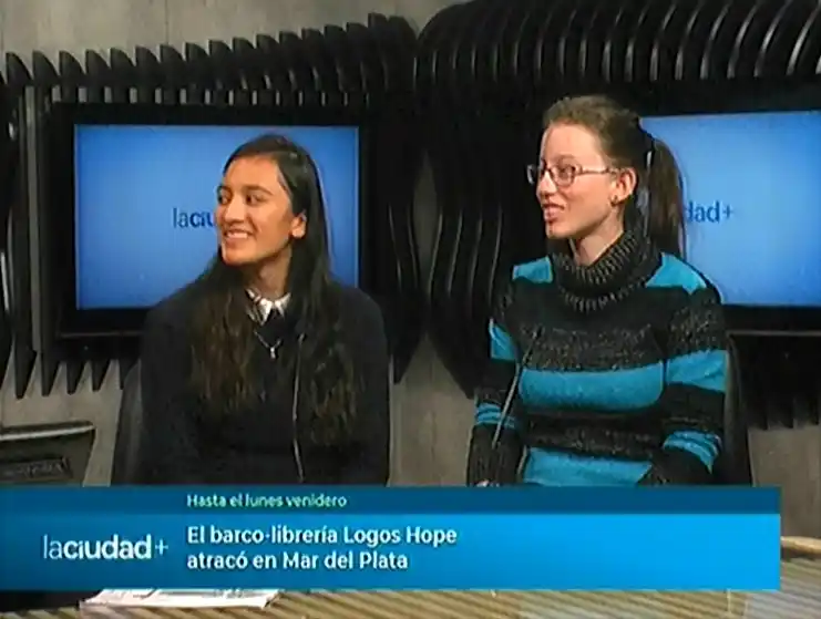 El barco-librería Logos Hope atracó en Mar del Plata | La Ciudad