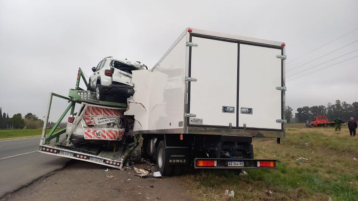 accidente km 176 ruta 9 camiòn bahìa