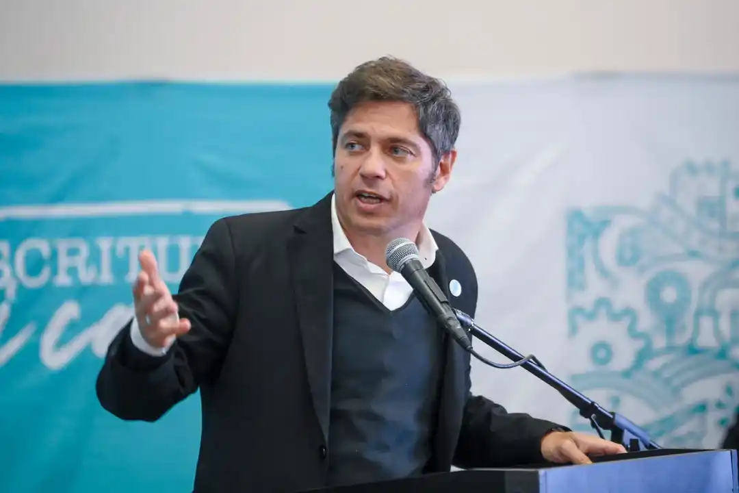 El gobernador de la provincia de Buenos Aires, Axel Kicillof