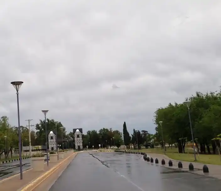 El sábado comenzó con lluvia