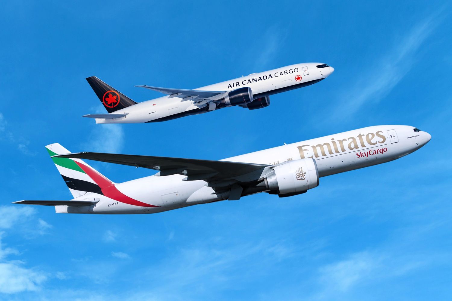 Emirates SkyCargo y Air Canada Cargo firman un acuerdo para expandir sus redes