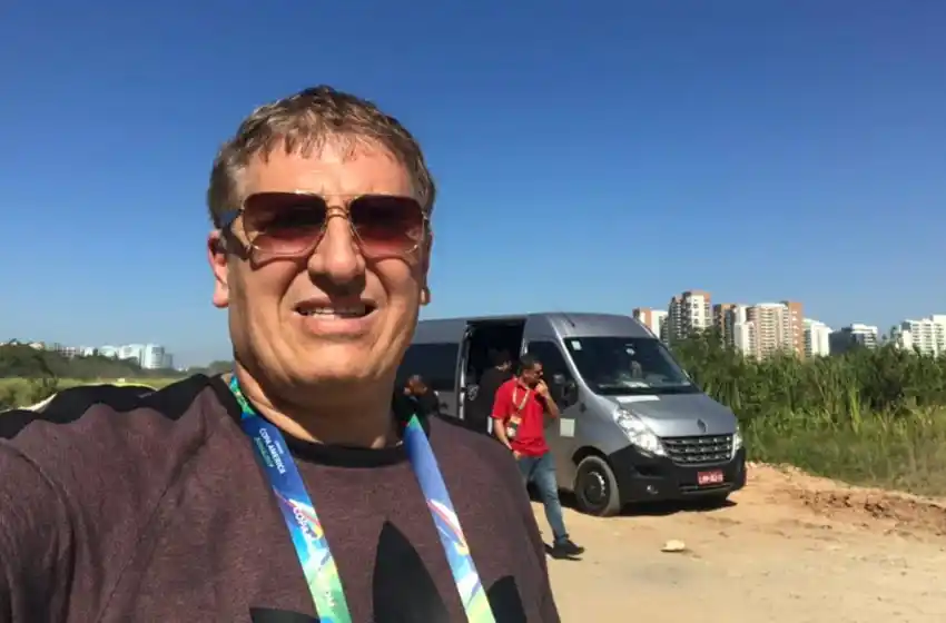 El periodista rosarino Claudio Giglioni sufrió un violento asalto en Brasil