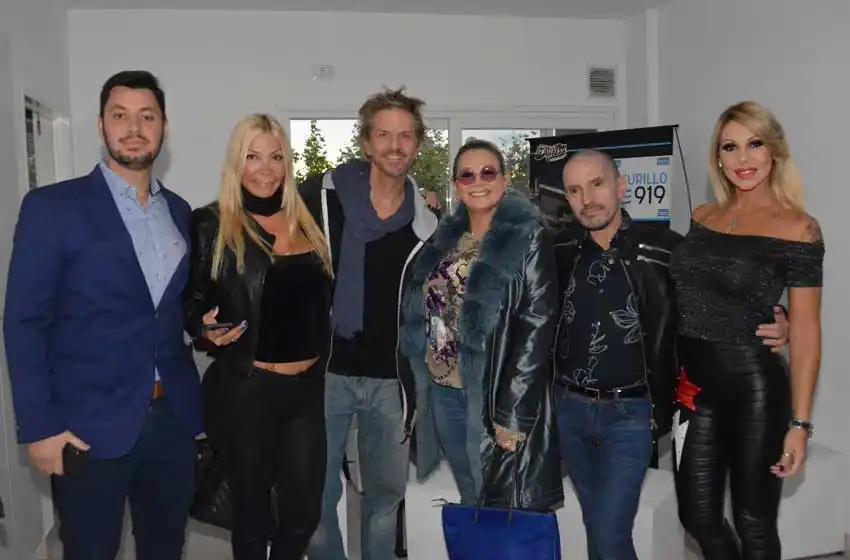 Los famosos se reunieron en una importante presentación inmobiliaria