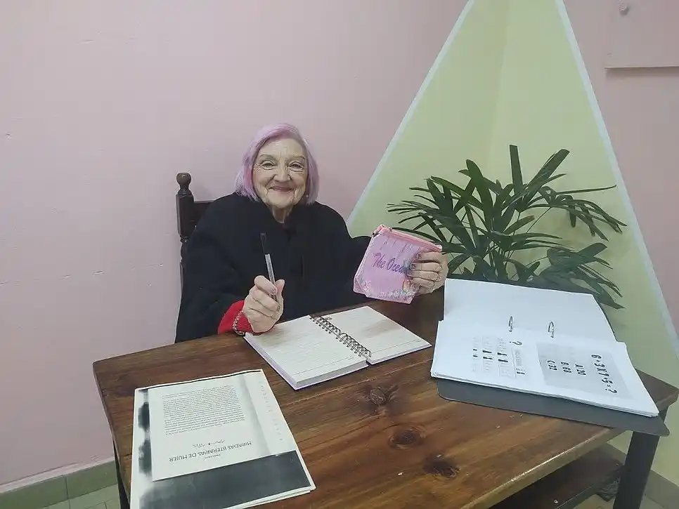 Orgullo escobarense: tiene 101 años y retomó sus estudios