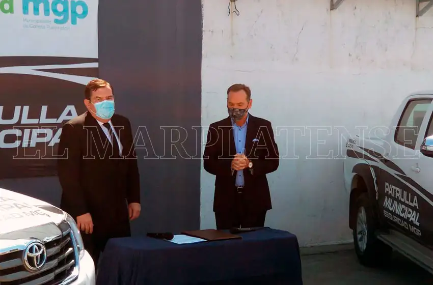 Asumió Horacio García: "Tenemos que fortalecer el vínculo con las fuerzas nacionales y provinciales"