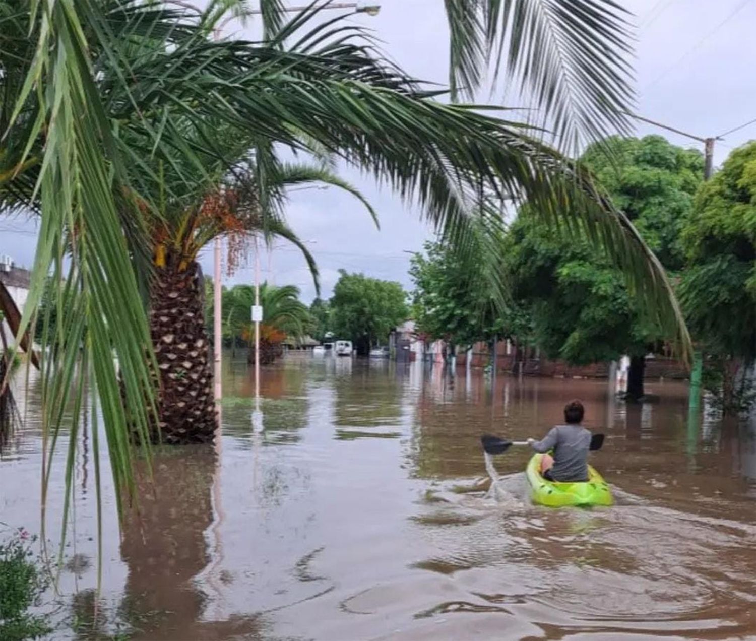 Así quedaron las calles en Hinojo