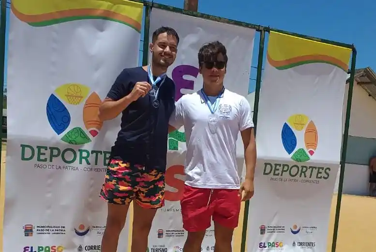 Nicolás López ganó el Aguas Abiertas en Paso de la Patria