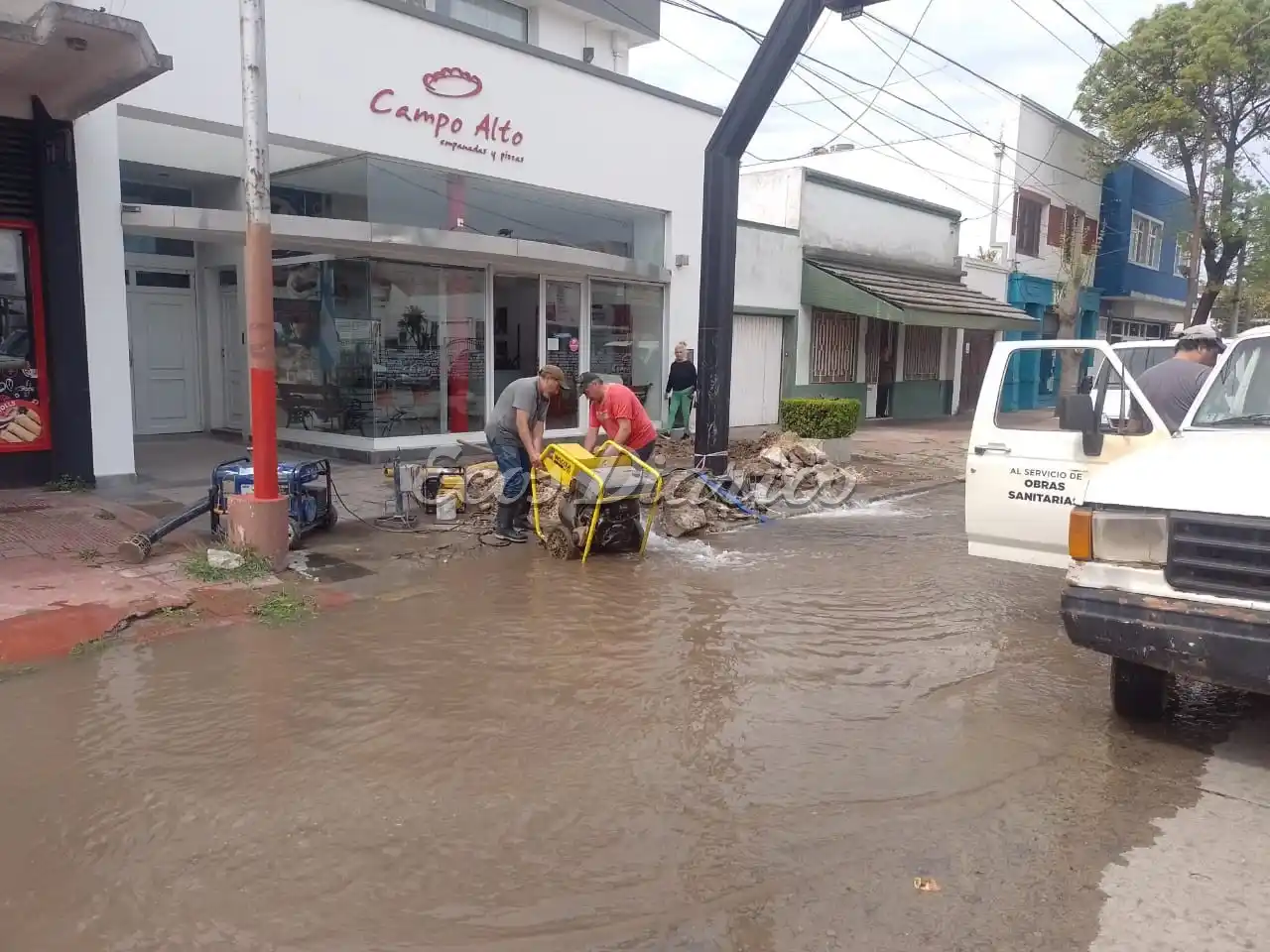 caño roto Diagonal