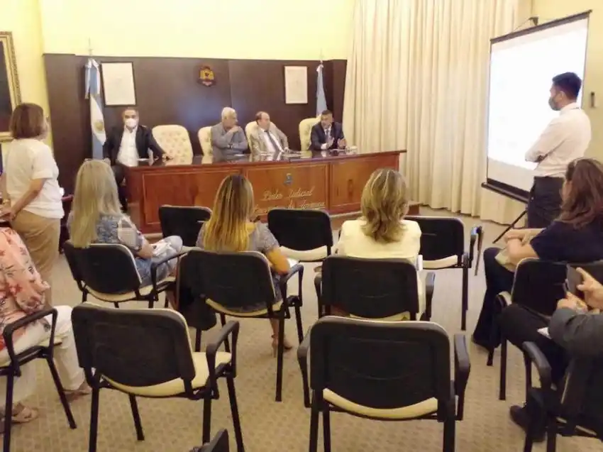 Presentaron ante ministros del STJ la nueva plataforma digital de servicios judiciales