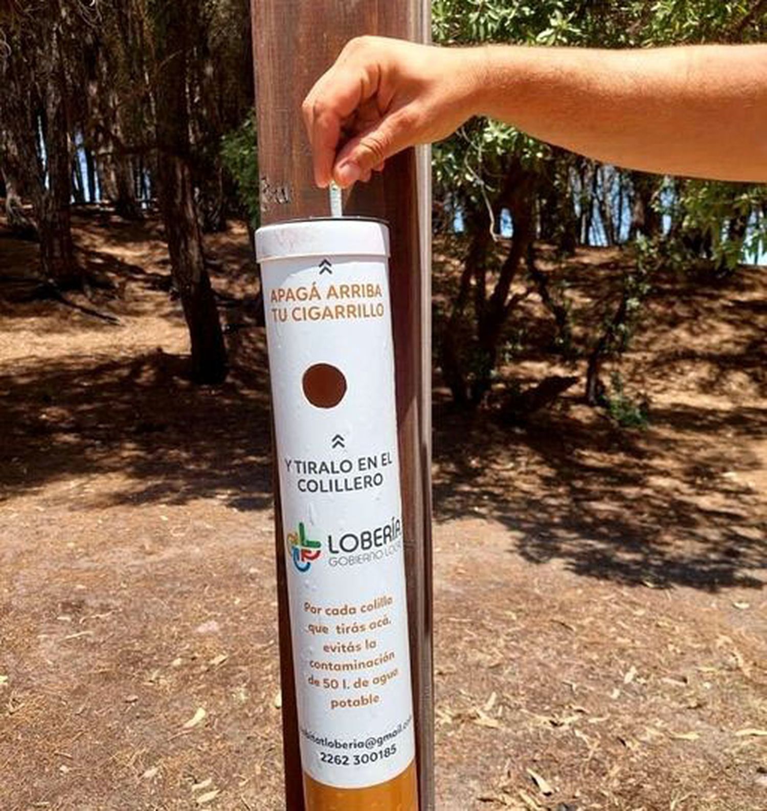 Arenas Verdes: solicitan mantener limpia la playa