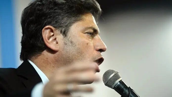 El gobernador Axel Kicillof. (DIB)