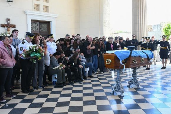 Despedida a Cristian Delgado, Federico Montero: “Hemos perdido a cuatro héroes”