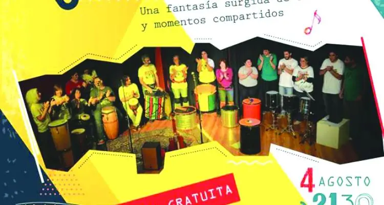 Nico Aulet y  Tambores Sin  Fronteras graban en Cuarta Pared