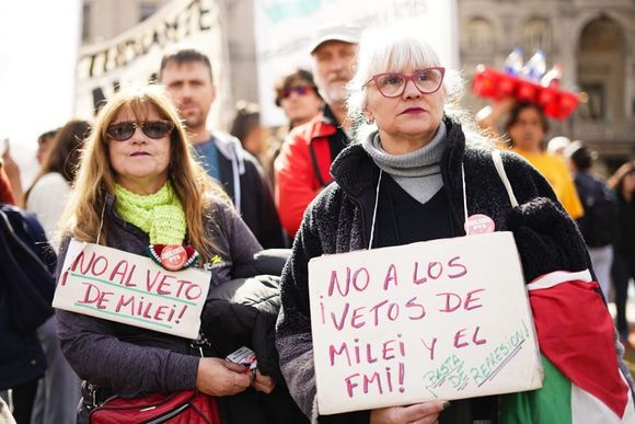 La CGT se suma a la marcha del miércoles contra los vetos de Javier Milei