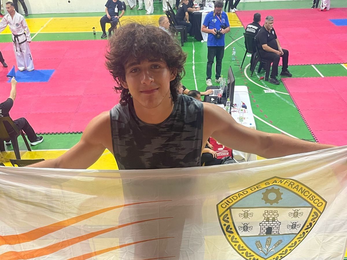 El joven taekwondista apunta a integrar nuevamente la Selección Nacional de Taekwon-do.