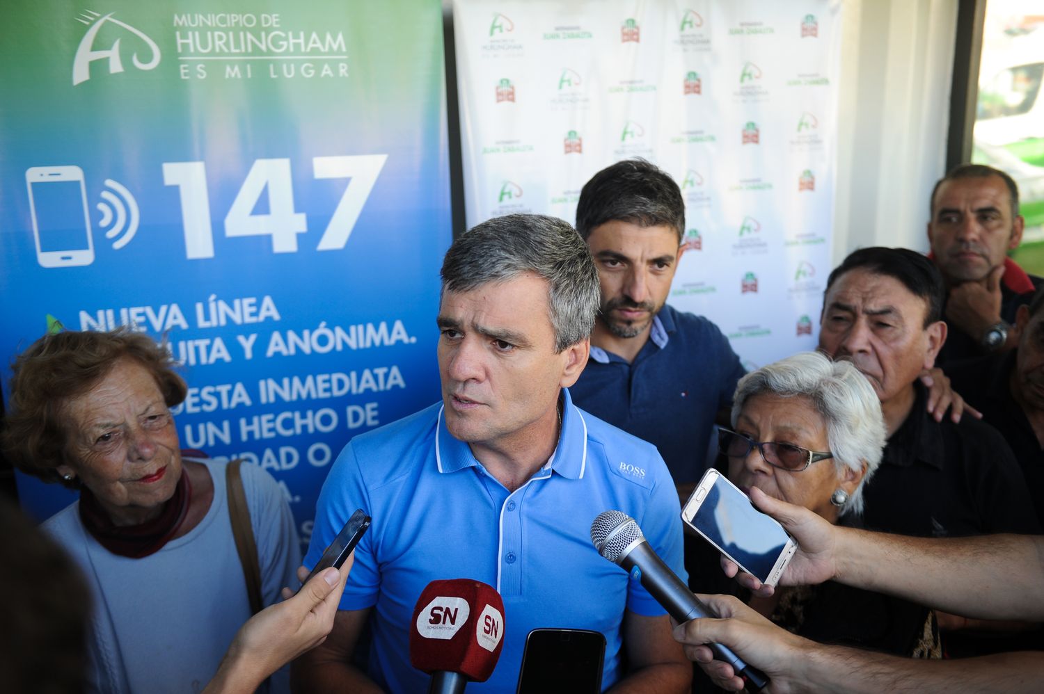 Hurlingham: Presentan el 147, una línea de atención anónima de seguridad que funciona las 24 horas