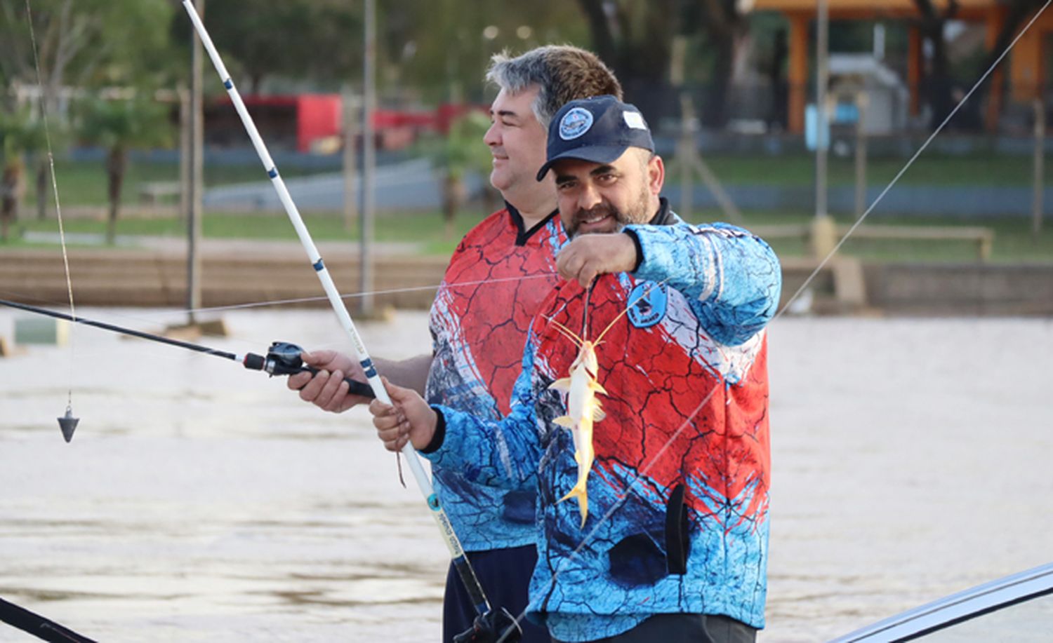 Martínez; Rodríguez y Almirón, de La Tortuga se quedaron con la Pesca del “Bicudo”