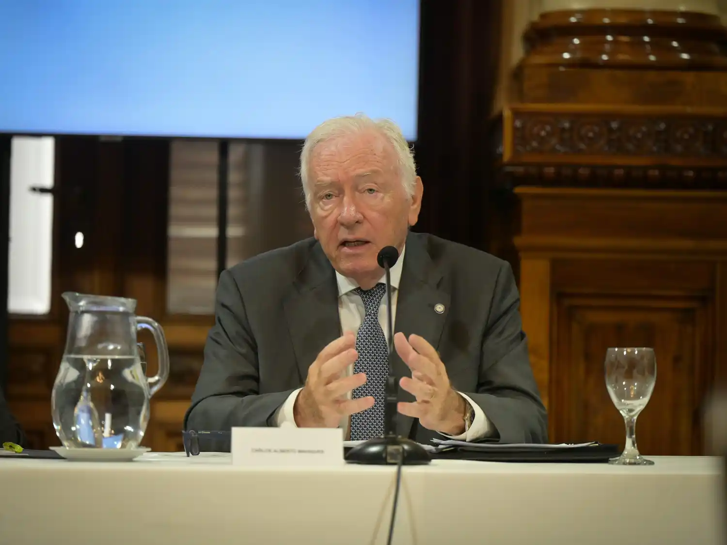 El juez Carlos Mahiques.