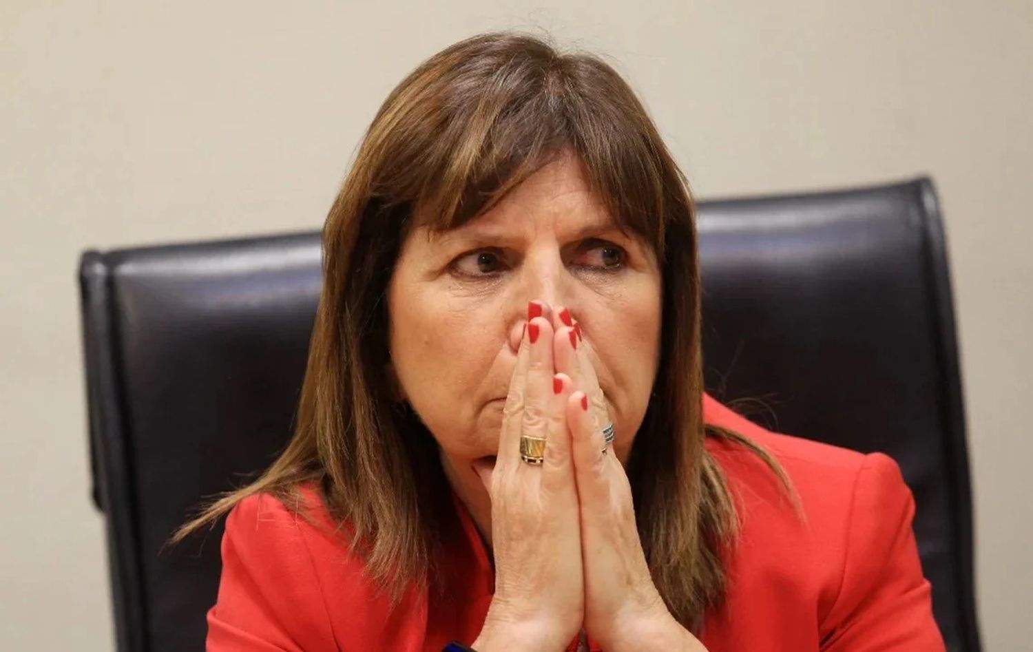 Patricia Bullrich, ministra de Seguridad de la Nación.