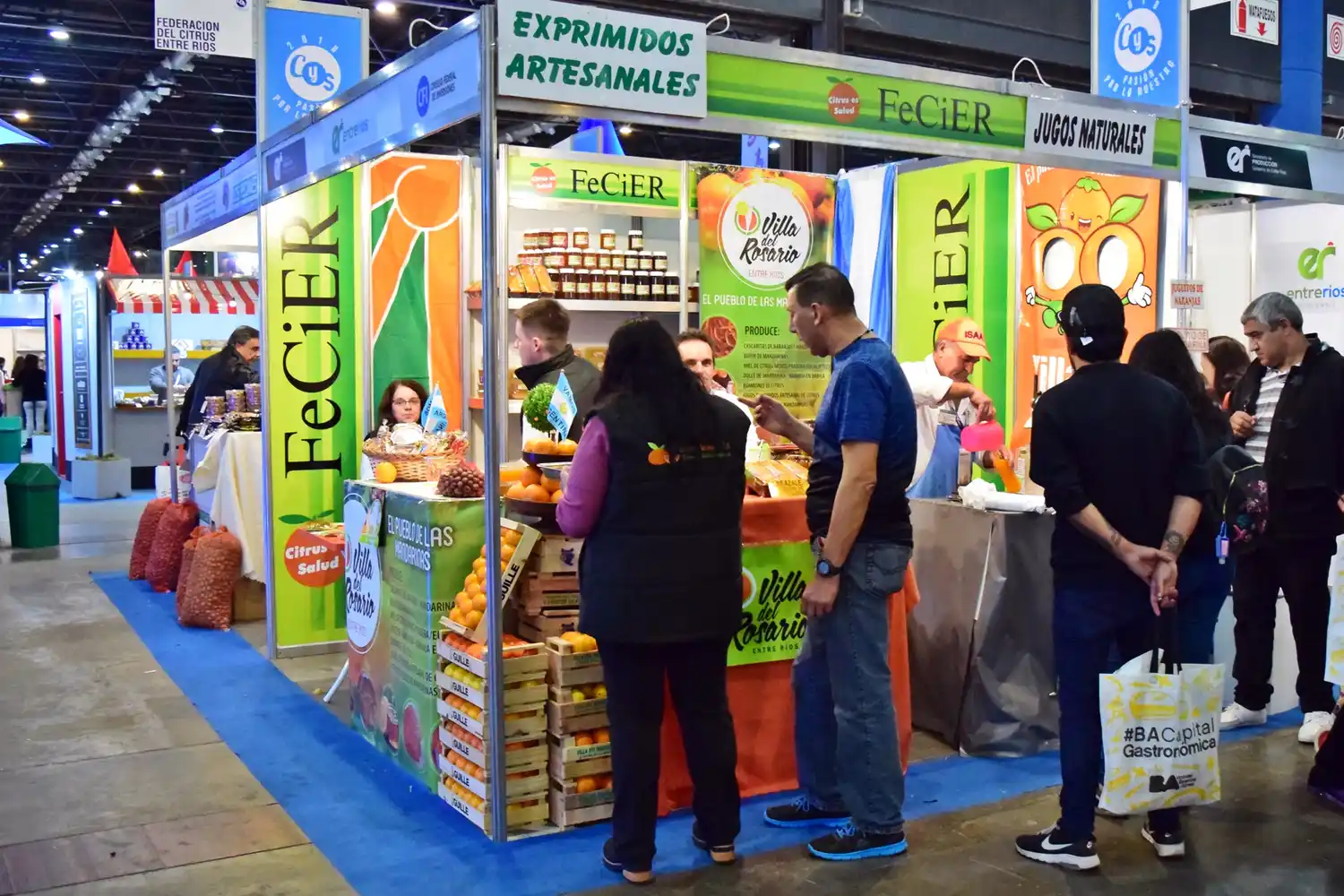 Entre Ríos participa de la Feria Caminos y Sabores en la Rural de Palermo