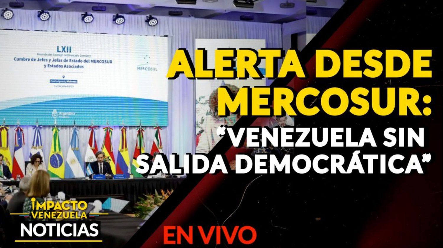 Presidentes de Uruguay y Paraguay en Mercosur: inhabilitación de María Corina es contraria a la democracia