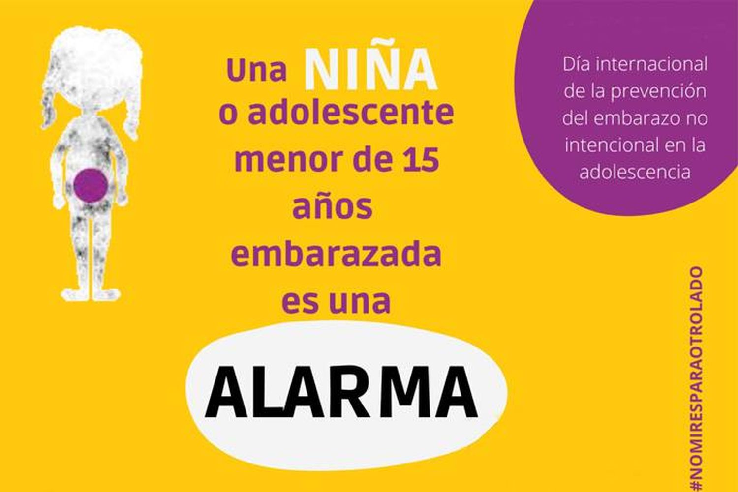 Día Mundial de  Prevención del  Embarazo no Planificado en la Adolescencia