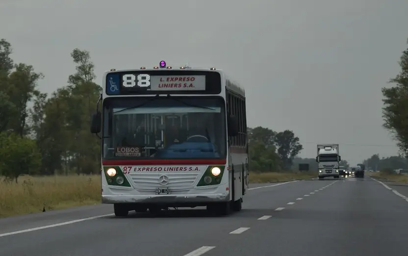 Línea 88 entre Monte y Cañuelas