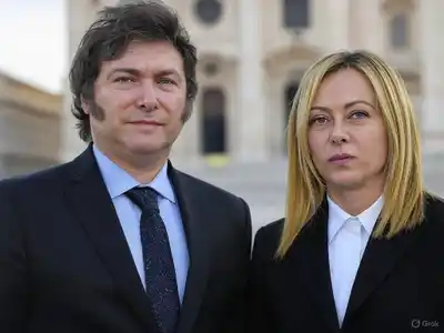 En la misa por Francisco, Javier Milei estaría sentado junto a Giorgia Meloni