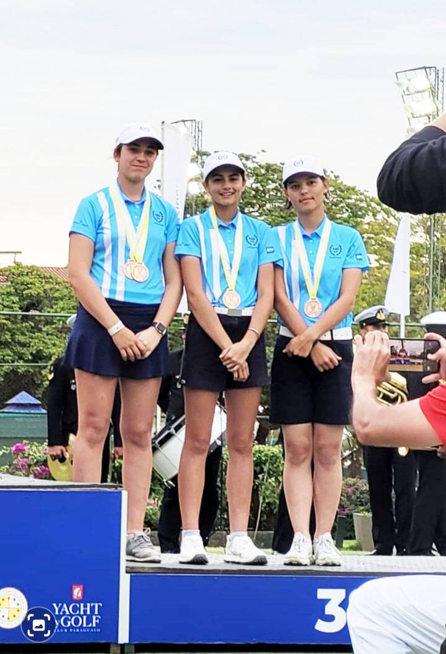 Mía Yaya fue medalla de bronce con el equipo argentino en Paraguay