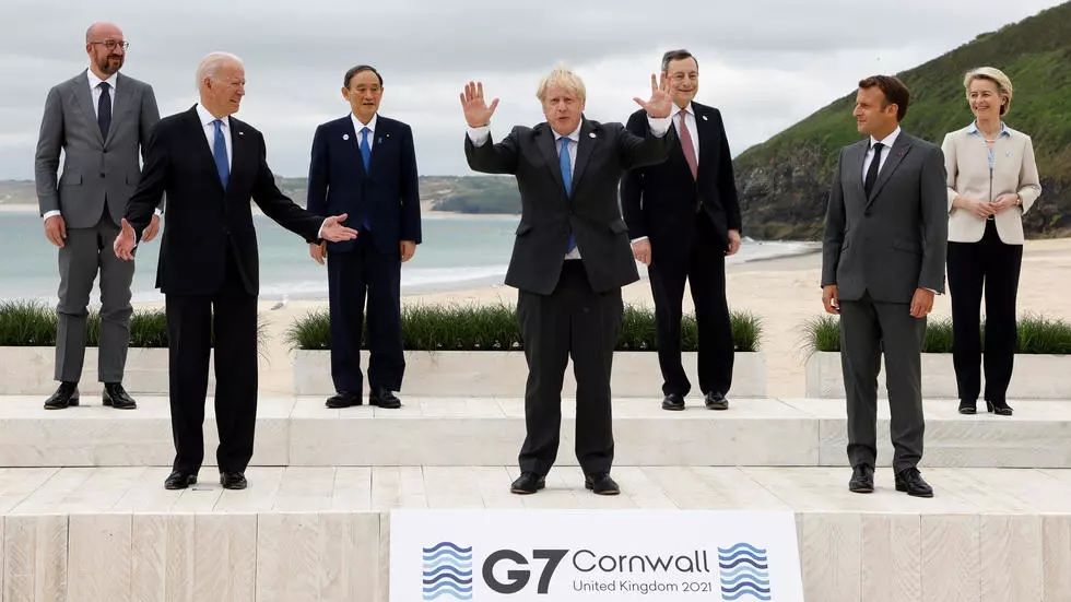 El G-7 promete más de 1.000 millones de vacunas a estados con menos recursos en 2022