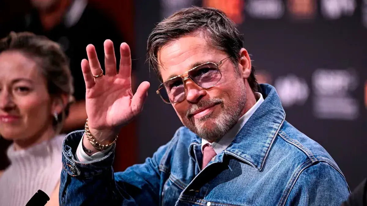 Brad Pitt compró una finca de 500 hectáreas y la convirtió en una reserva agrícola sin químicos (Photo by ANDER GILLENEA / AFP)
