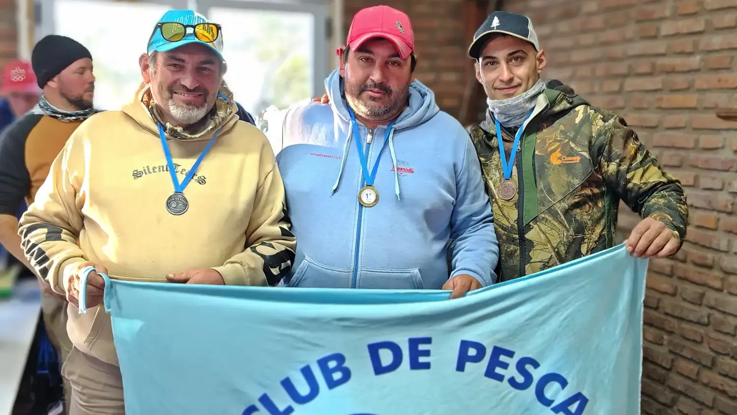 Sosa, Sánchez Serra y Córdoba; grandes animadores del domingo.