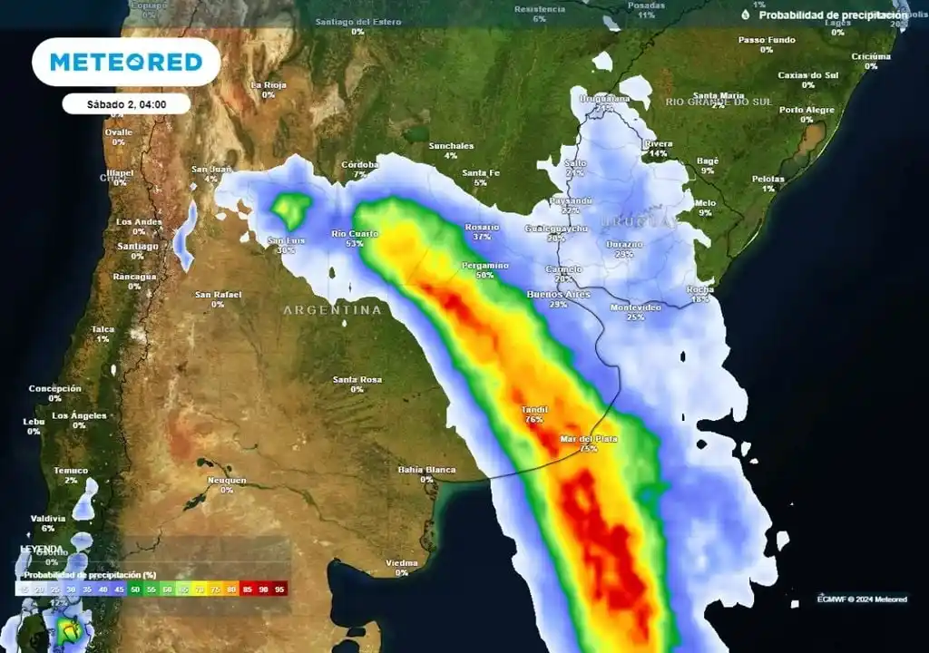Clima agobiante y humedad hasta que lleguen las lluvias