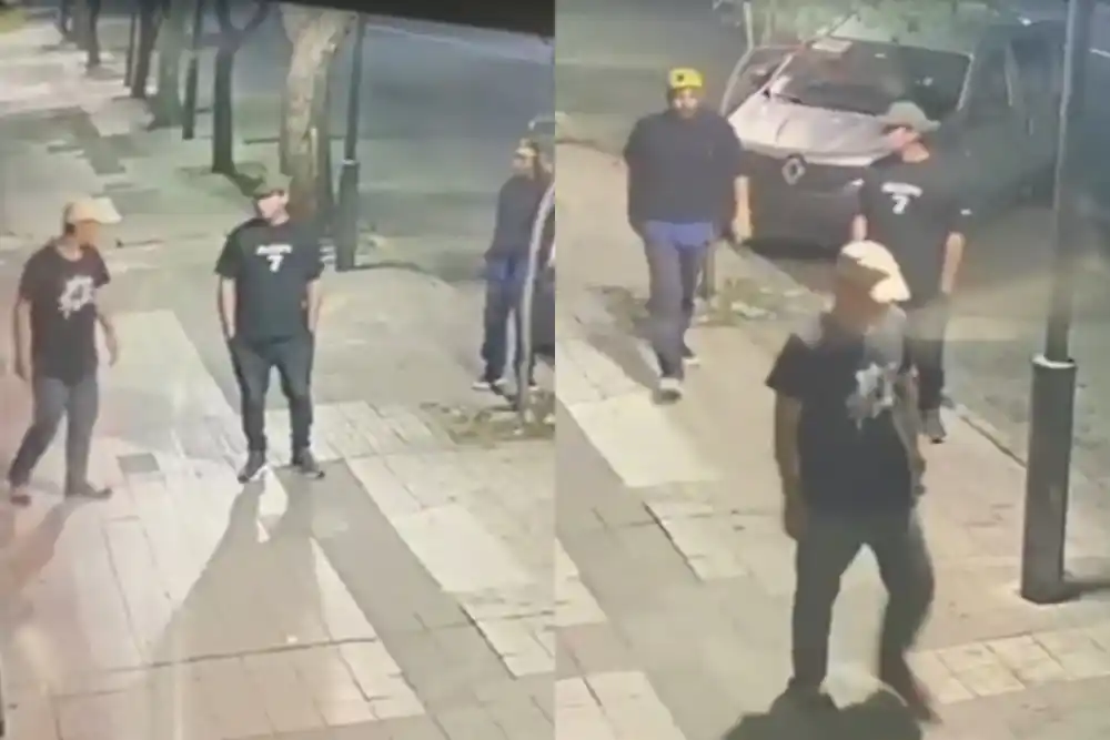 Imágenes de robo en Alberdi al 300.