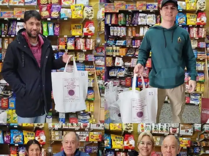 Kiosco Zubillaga celebró sus 61 años con sorteos y premios para sus clientes