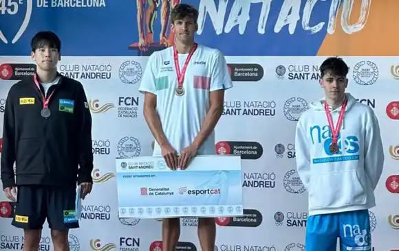 Bronce para Ulises Saravia en el Mare Nostrum de Barcelona