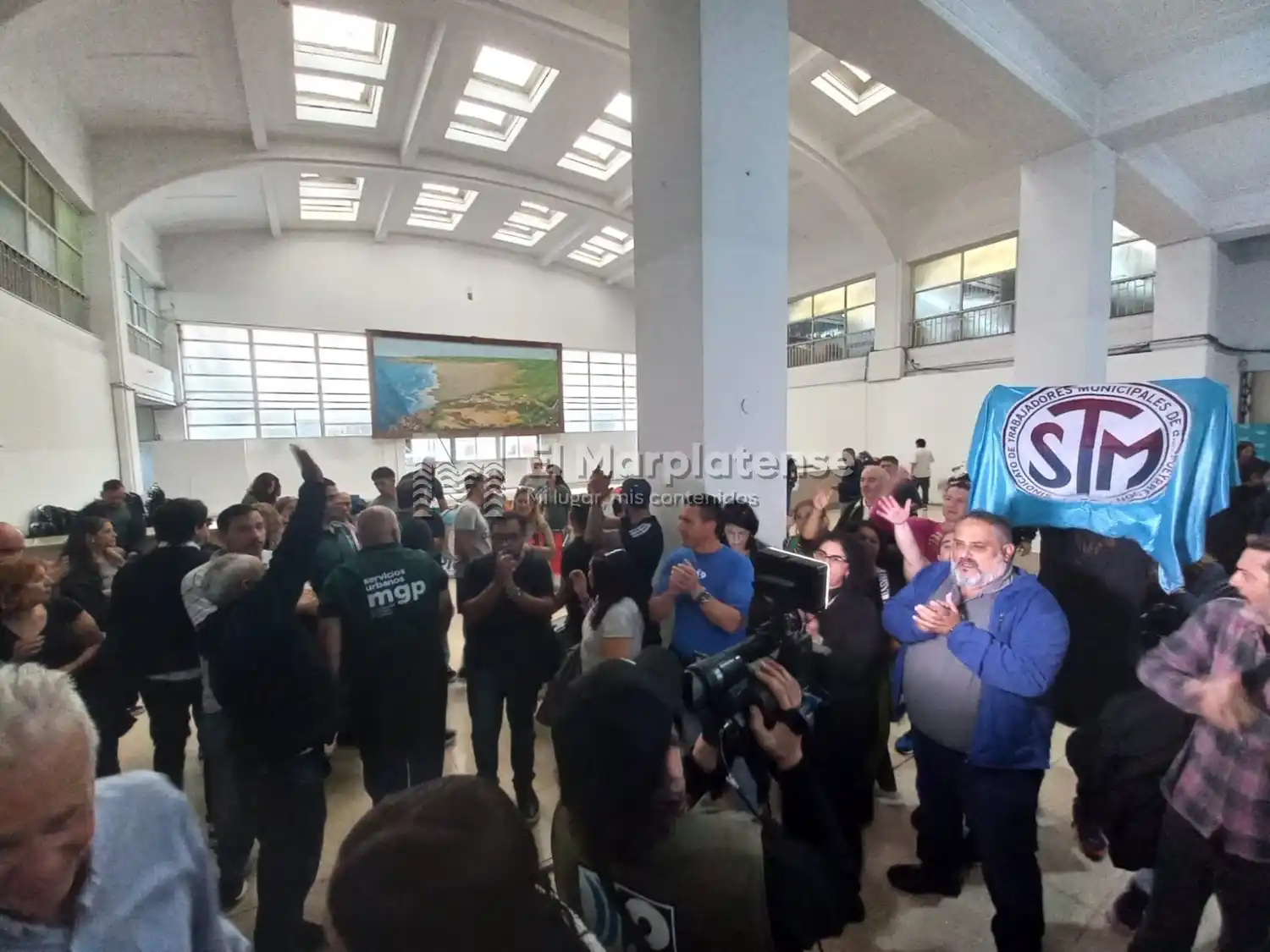 El malestar del STM surgió tras una iniciativa nacional de ATE en donde pretenden "arrogarse" la defensa de los derechos de los trabajadores municipales.