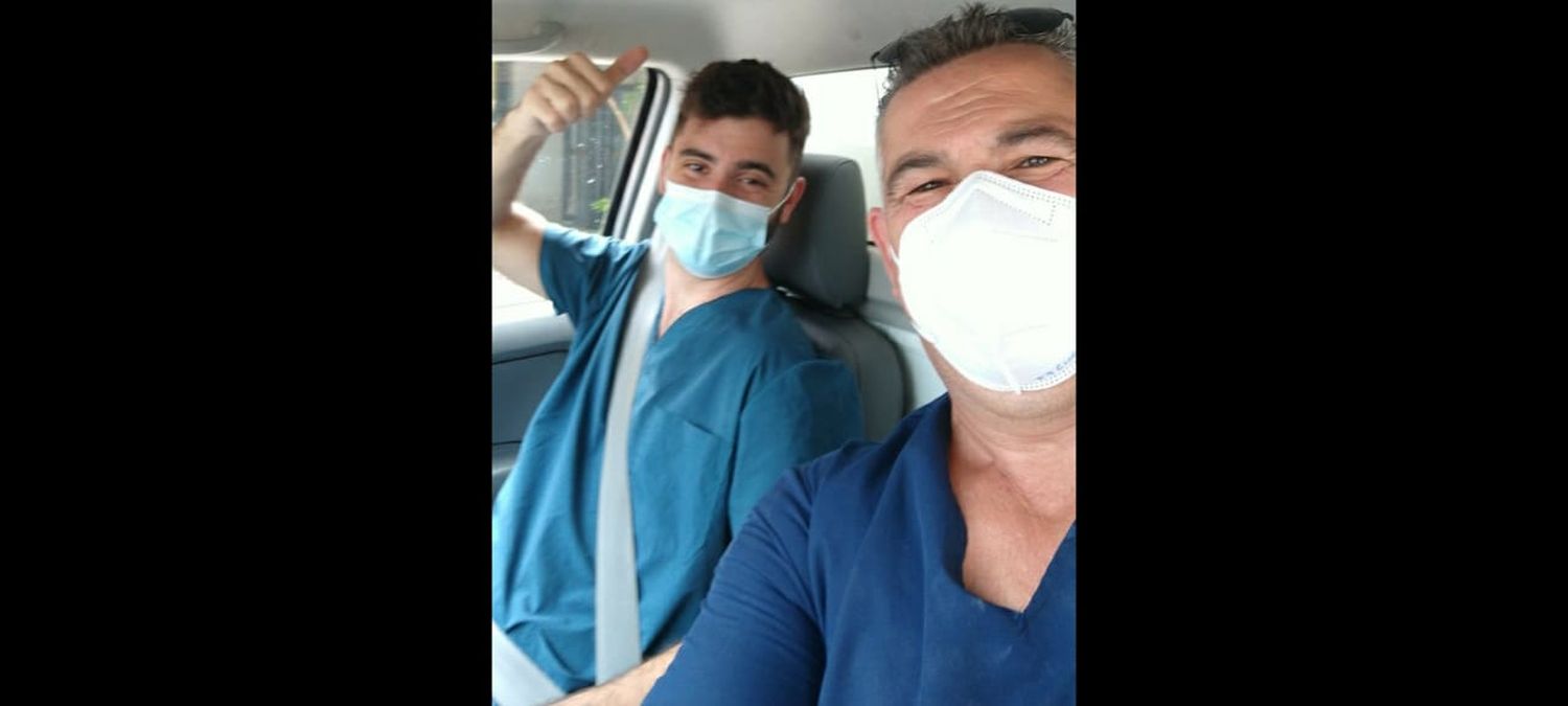 Nació una beba a bordo de una ambulancia: “fue una de las tantas cosas importantes en mi vida”, expresó el ambulanciero