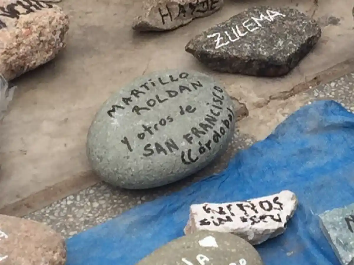 Marcha de las Piedras: homenaje a Martillo Roldán  y convocatoria para realizarla en la ciudad