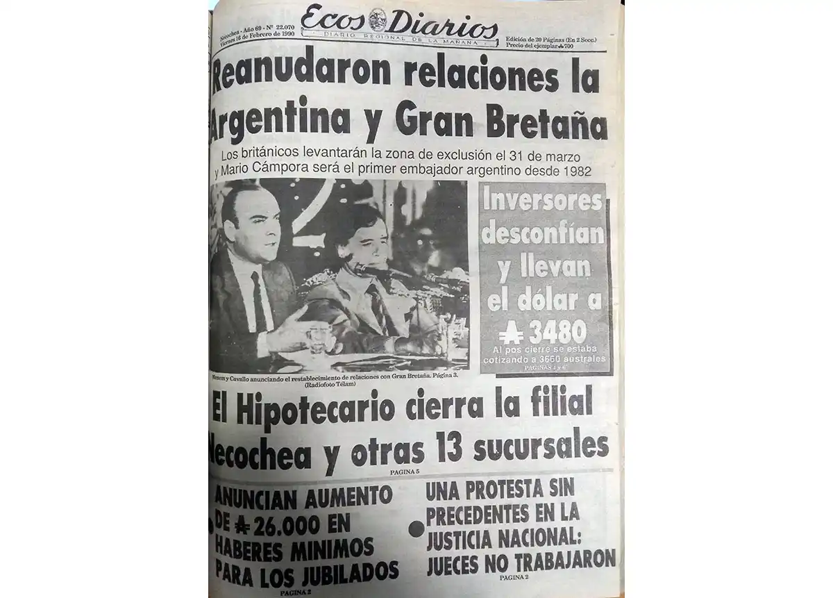 Viernes 16 de febrero de 1990