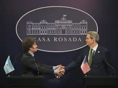 Milei calificó como "histórico" el apoyo de EE.UU y anunció una reforma laboral y tributaria
