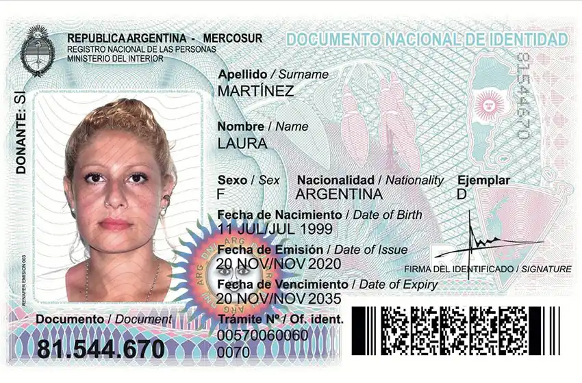 Presentaron el nuevo DNI: cuenta con una actualización del mapa bicontinental argentino