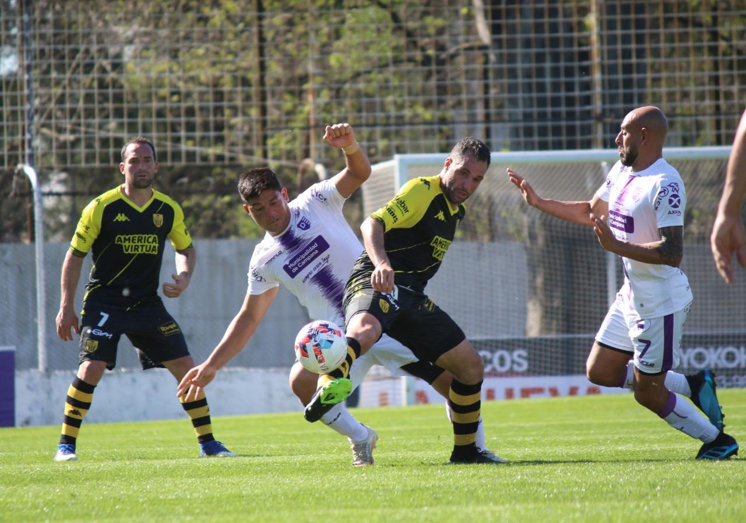 Santamarina perdió con un gol en tiempo de descuento