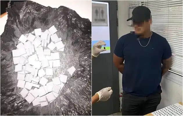 Zárate: Viajaba en un micro de larga distancia con 397 pastillas de éxtasis y lo detuvieron