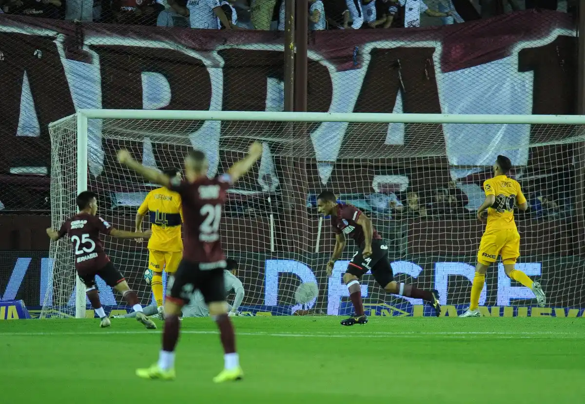 Lanús le dio otro golpe a Boca y se colocó segundo en la tabla