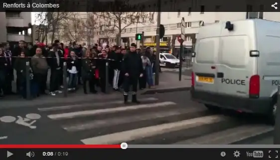 Liberan a los dos rehenes de la oficina de correos en el noroeste de París