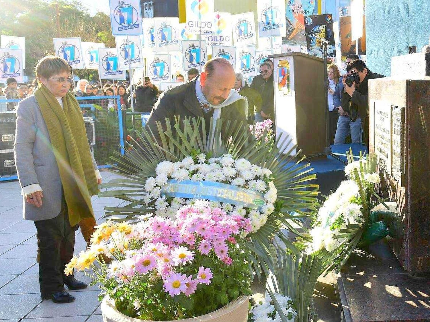 El PJ local homenajeó al general Perón 
a 51 años de su paso a la inmortalidad