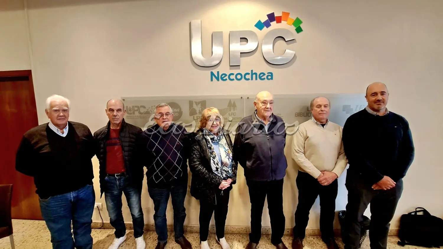 Contundente respaldo. El de las Cooperativas eléctricas a su par necochense.